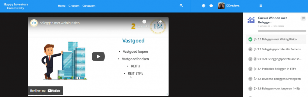beleggen met weinig risico