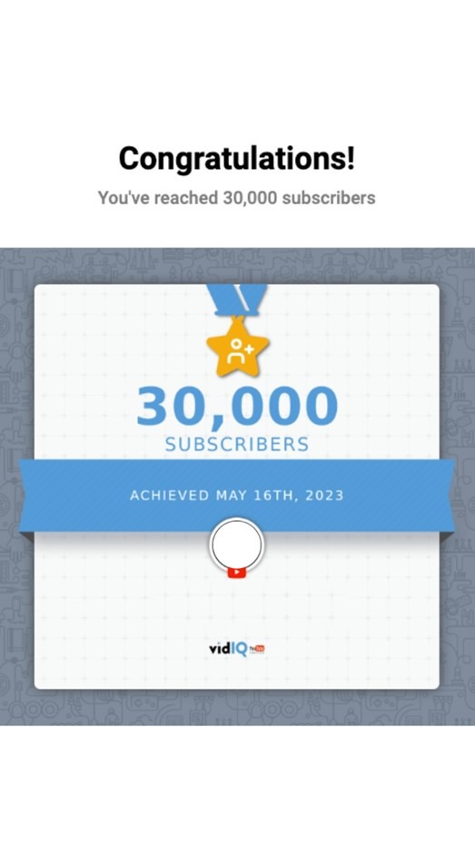 30k subscribers youtube cashcow channel