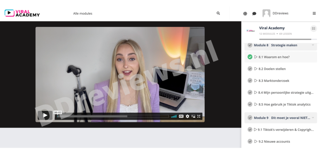 Viral Academy cursus module 8