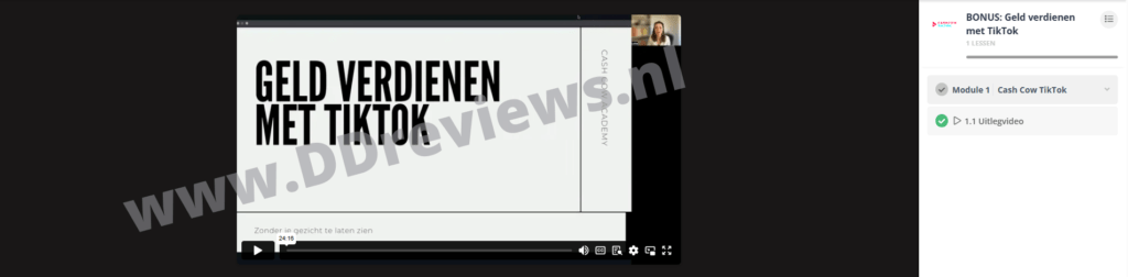 Bonus 1 geld verdienen met TikTok