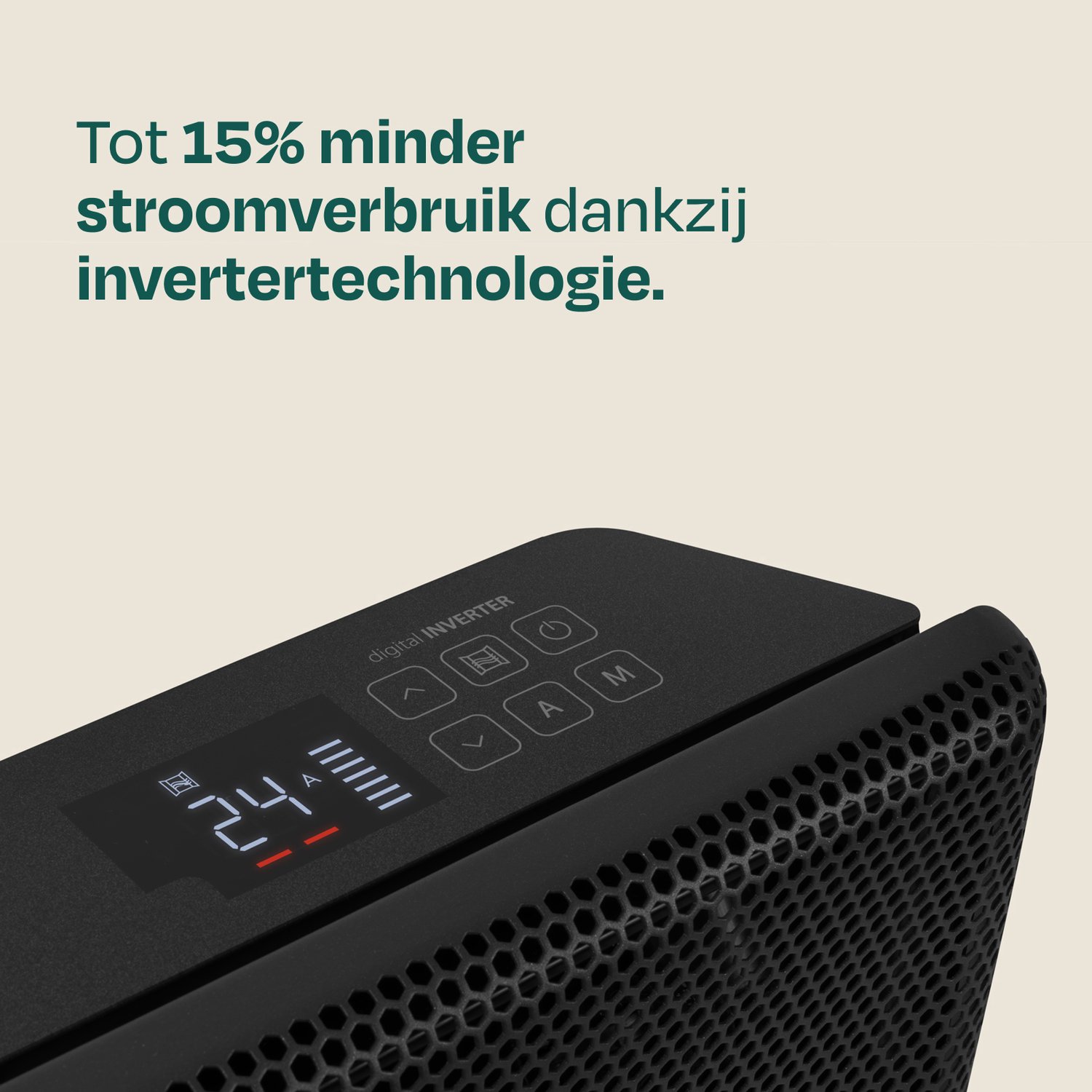 VONROC Luxe Elektrische Kachel 2500W